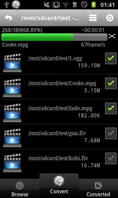 VidCon codec armv7 neon android App screenshot 7